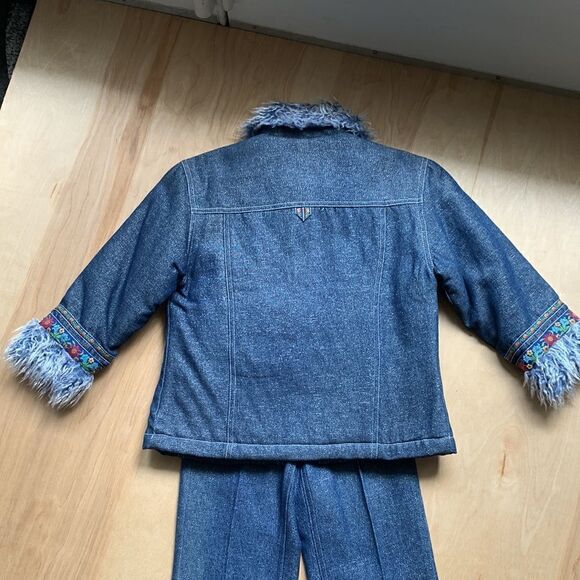 Flapdoodles Denim Two-Piece Set - Picture 7 of 10